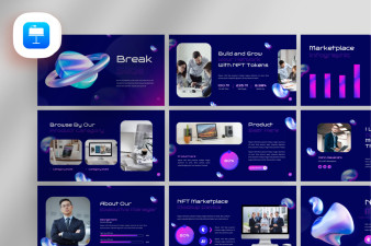 NFT Marketplace Keynote Template